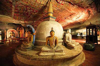 Walk Lanka Tours Dambulla Rock Cave Temple | walklankatours.com
