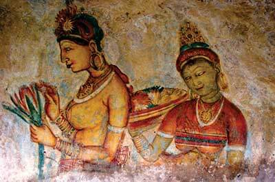 Sigiriya Murals | walklankatours.com